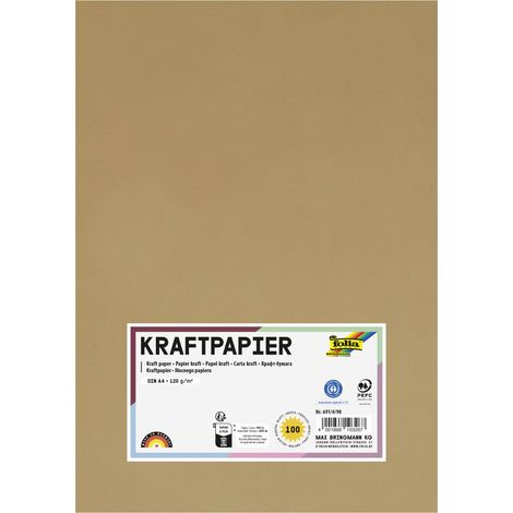 Folia CARTA AVANA KRAFT 120GR. - 100 FOGLI (1/5)