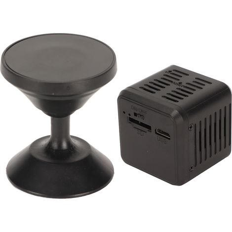 Mini caméra sans fil WiFi avec objectif grand angle de 160°, détection de mouvement et vision nocturne pour la sécurité de votre domicile. (1/5)
