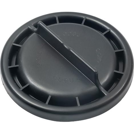 Car headlight dust cap compatible with black rubber seal made from durable plastic (1/5)