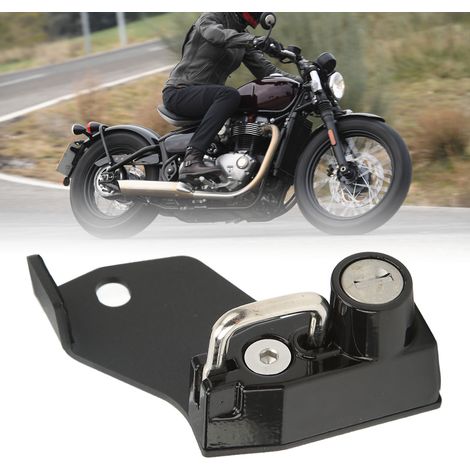 Antivol de casque de moto compatible avec Triumph Bonneville Bobber 2017-2022