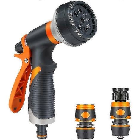 Garden Shower, 8 Adjustable Watering Patterns With Garden Hand Shower High SZRH A-G (1/5)