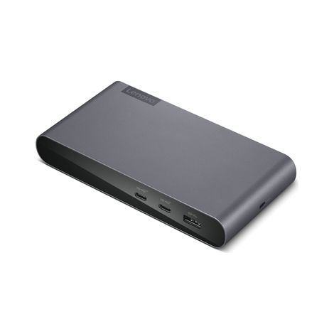 Docking station universale Lenovo USB-C per aziende, colore grigio. (1/5)