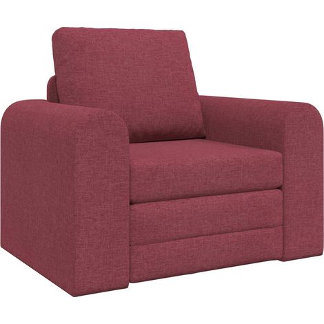 Canapé Sofa-Lit Bordeaux 98 x 71 x 83 cm tissu (1/5)