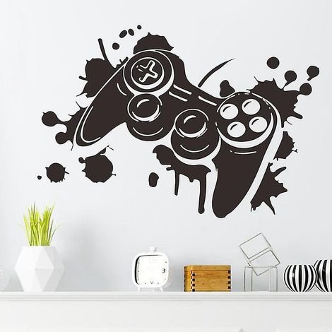 contrleur De Jeu Chambre D'enfant Chambre  Coucher Entre Maison Dcoration Murale Stickers Autocollants (1/3)