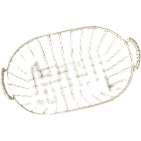 Paniers en fil de fer avec poignées, bacs de rangement pour placards de cuisine, garde-manger, salle de bain, buanderie, réfrigérateur, beige