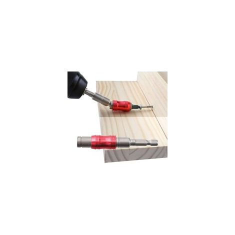 Porte-embout magnétique pivotant 1/4", rotation 20° –