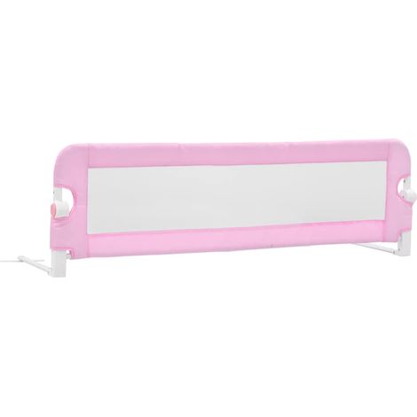 Maison Exclusive - Kleinkind-Bettschutzgitter Rosa 120x42 cm Poly (1/5)