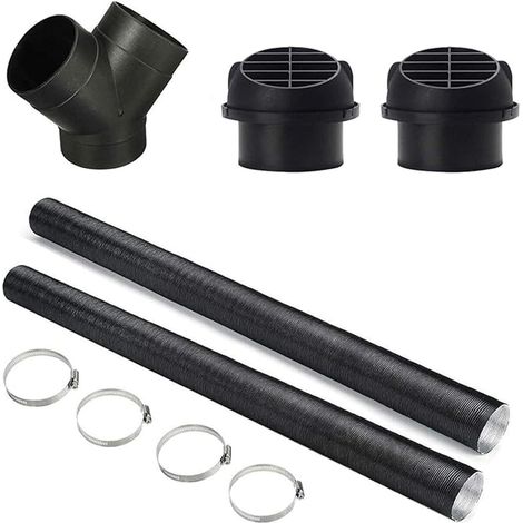 Tuyau de chauffage de voiture 75 mm, accessoires de chauffage diesel, kit de tuyau en Y, chauffage de voiture, accessoires de chauffage auxiliaire (1/5)