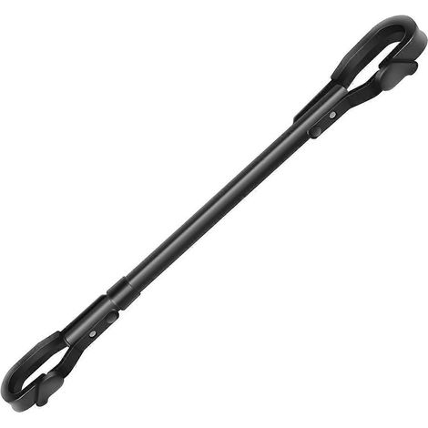 Tragkraft 30 kg / 66 lbs. Verstellbarer Oberrohrrahmenadapter für Y-Rahmen, Perfect-max Damenfahrradgepäckträger. (1/5)