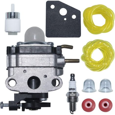 Kit de bougie d'allumage pour carburateur, pour TB146EC (21AK146G766) Motoculteur (2013), pour modèles Ryobi RY252CS RY253SS RY251PH RY254BC Moteur 2 temps 25CC, 753-06258A (1/5)