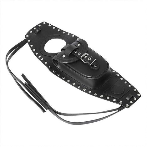 Housse de réservoir de moto, panneau de protection, sangle, sac de soutien-gorge (1/4)