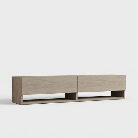 Mueble TV, mesa TV, mueble bajo. Unit Travertine (1/5)