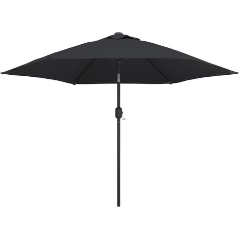Maison Exclusive - Sonnenschirm mit LED-Leuchten und Stahlmast 30