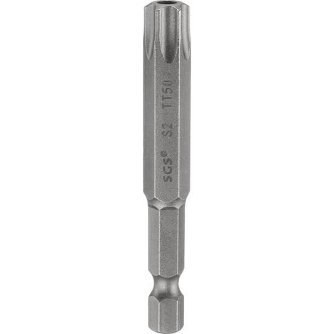 Embout Tournevis Torx TT50 1/4" Hex Tige Longueur 2.56" (65mm) (1/5)