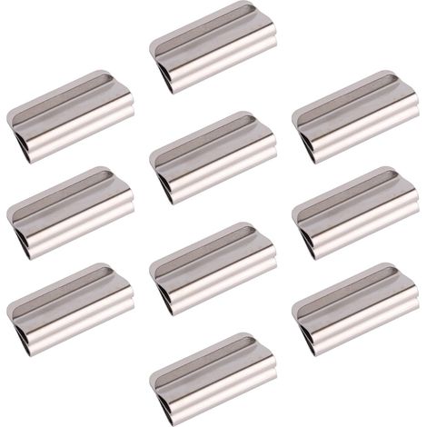 10pcs Pinces Magnétiques pour Rideaux, Clips Fermeture Magnétiques pour Rideaux Douche Pas de Perceuse Adaptés au Bureau Maison Salle de Bain Chambre et Terrasse (1/5)