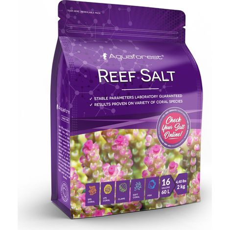 Sal para arrecifes Aquaforest 2 kg
