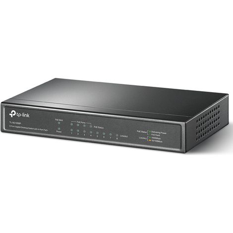 TP-Link TL-SG1008P Switch di Rete Gigabit Ethernet Supporto Power Over Ethernet Grigio (1/5)