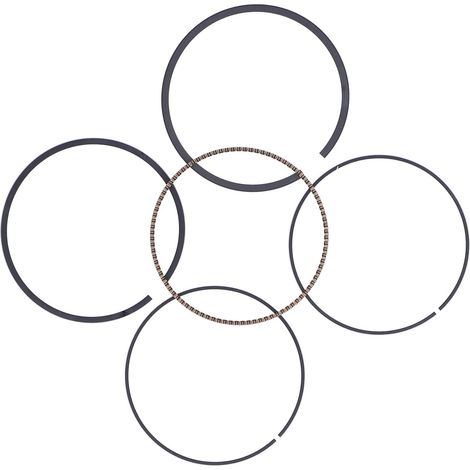 5 pièces 190F remplacement de segment de Piston haute dureté 0,06 pouces d'épaisseur accessoires de générateur d'essence (1/5)