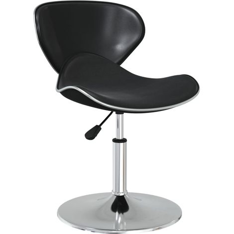 Lot de 6 Chaises à manger，Chaise de cuisine noir similicuir CFW93755 (1/5)