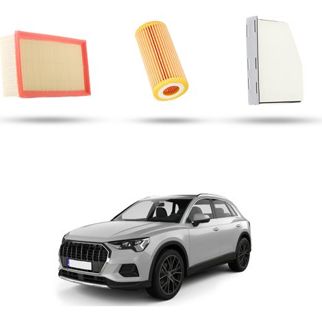 Kit Tagliando 3 filtri compatibile con Audi Q3 (8UB,8UG) 2.0 tfsi 162kw dal 2014 (1/5)