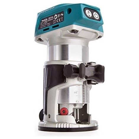 Makita DRT50ZJ Fresatrice portatile senza filo blu