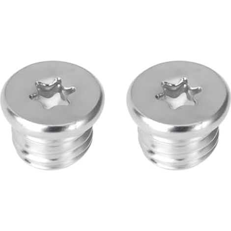 Briny River Lot de 2 bouchons d'huile lubrifiante pour taille-haie 4226 641 6500 42266416500 Compatible avec STIHL HS 75 HS 80 HS 85 (1/5)