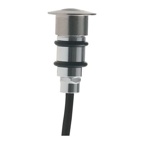 Faretto Segnapasso Incasso LED nikel 1W 3,5V DC 80LM 3000K IP67