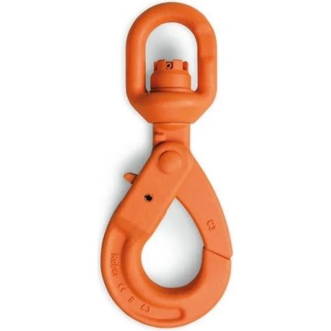 Robur 8063SL Crochet pivotant autobloquant en acier allié à haute résistance - 2000 kg