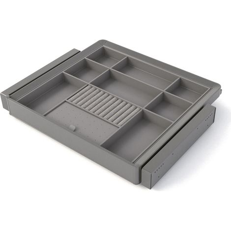 Emuca Quartz Organizer-Kit Aluminium Titan (1/5)