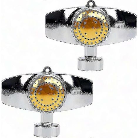 360° drehbarer Metallsprenger, kompatibel mit Gartenschläuchen, ideal für Rasenflächen und Grünflächen (1/3)