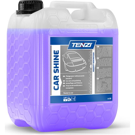 Nettoyant brillance pour voiture 5L – Polymères anti-rayures – Élimine salissures et traces d'eau – Spray facile à utiliser