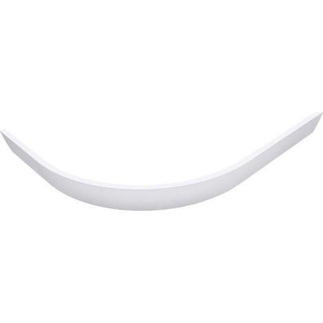 Panneau de douche RENA R 100x80x11cm R550, droit / blanc