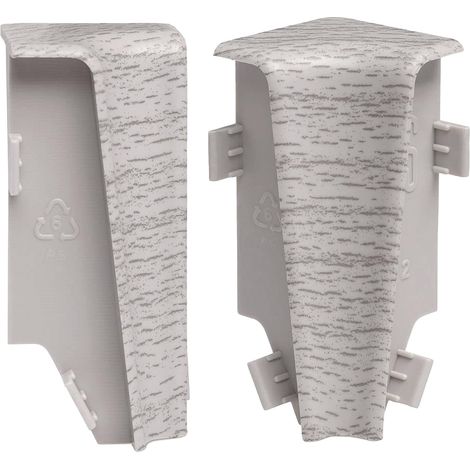 KGM Innenecken für Sockelleiste Mega Eiche hell 20 x 58 mm