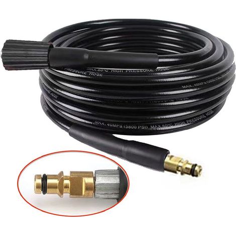 1 Tuyau,6m,Résistant haute pression,Caoutchouc PVC,K2-K7,Lavage voiture (1/5)