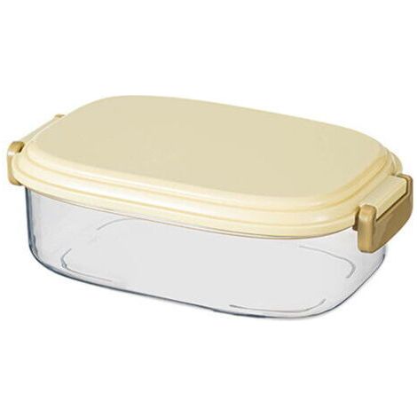 FENOPLASTICABocaux de conservation en verre hermétiques avec couvercles - ensemble de récipients rectangulaires pour mariner, cuire et conserver les aliments. (1/5)