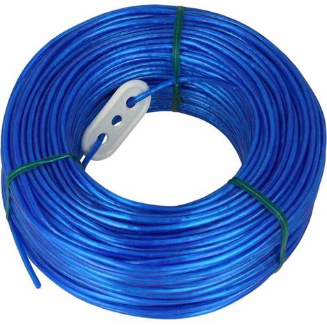 Wäscheleine 60 m Polypropylen mit Leinen-Spanner (1/3)