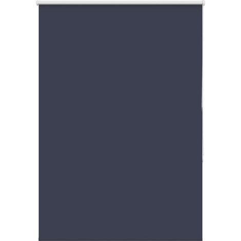 Verdunkelungsrollo Marineblau 105x150 cm Stoffbreite 100,7 cm