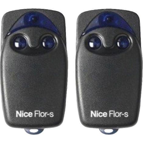 Télécommande NICE FLO2R-S (code tournant) – Lot de 2