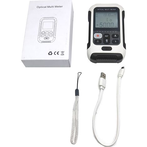3-in-1-Netzwerktester mit optischem Leistungsmesser, multifunktionale, genaue Faser (1/5)