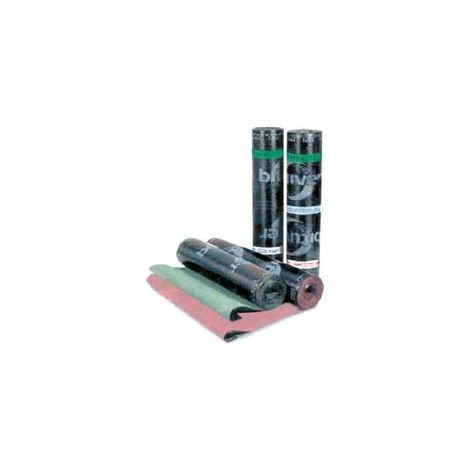GUAINA BITUVER XB-10 MINERAL POLIESTERE- - peso 4,5 Kg./mq grigio - 10 mt ISOVER SAINT-GOBAIN
