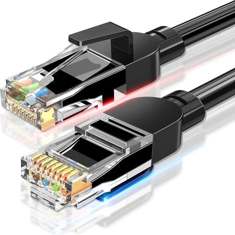 Câble Ethernet haut débit 1000 Mbps, câble LAN UTP blindé RJ45 (1/5)