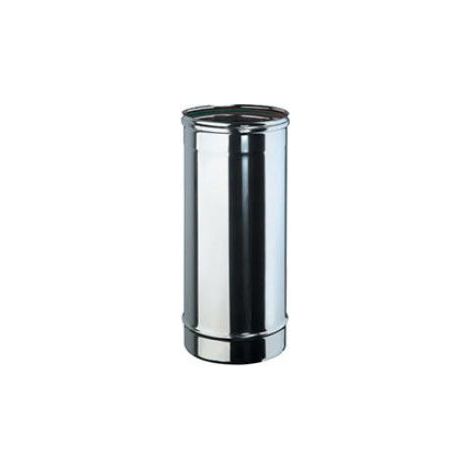 Tubo monoparete acciaio inox Aisi da 50 cm dm 80 mm