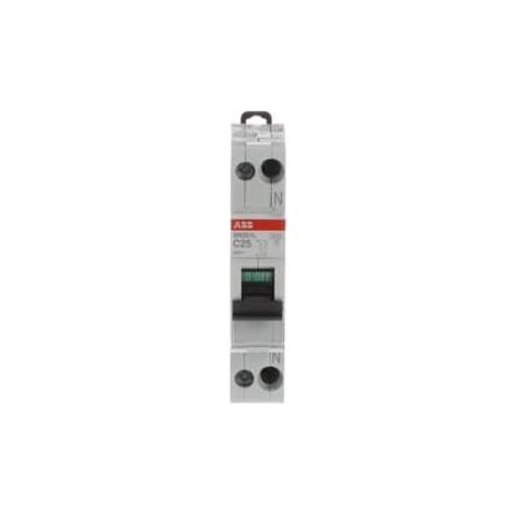 ABB SN201LC25 - Magnetotermico ABB SN201 L 1P+N C25 4500A System pro M (1/5)