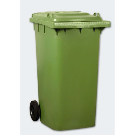 Contenedor industrial para exterior y recogida automática de 240 L DENOX- FAMESA  Gris