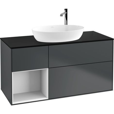 Villeroy & Boch F942GFHG Meuble sous-lavabo Finion F94 (1/2)