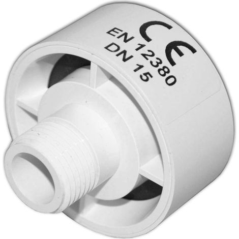 Belüftungsventil DN15 1/2 Zoll Aussen-Gewinde Siphon Rohrbelüfter
