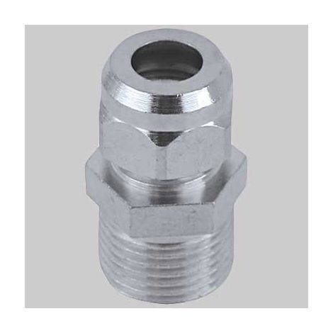 NIPLES MASCHIO PER CANNETTE CROMATO  1/2x10     RINALDI E PETTINAROLI