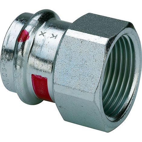 Raccordo Viega sc-contur acciaio zincato 22mm 1 pollice