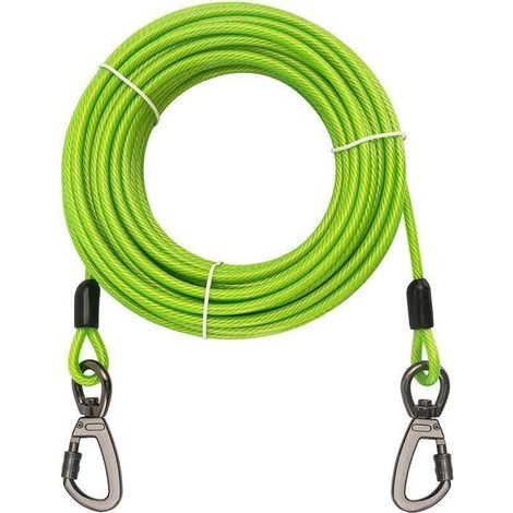 10m Retractable Dog Leash – Sturdy Spring Hook, Anti-Bite Reflective Strip + Storage Bag Included