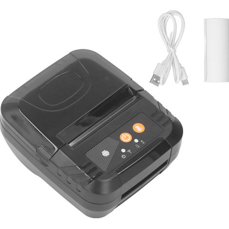 Mini-Thermodrucker mit kabelloser Bluetooth-Verbindung für Tickets und Rechnungen, iOS-kompatibel